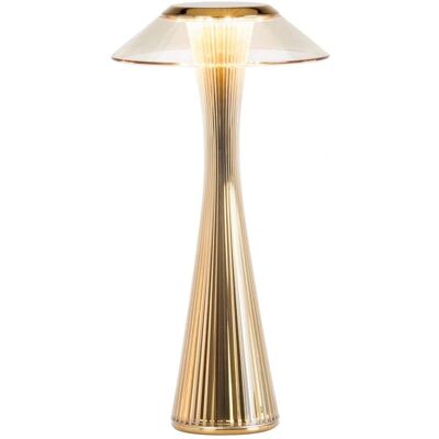 Kartell Space Tragbare kabellose LED-Tischlampe - Designer Adam Tihany - Gold Kartell Space Tragbare kabellose LED-Tischlampe - Designer Adam Tihany - Gold
