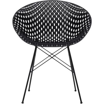 Kartell Schwarzer Smatrik Stuhl - Esstischstühle Kartell Schwarzer Smatrik Stuhl - Esstischstühle