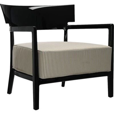 Fauteuil extérieur Kartell Cara - Taupe & Noir - Mobilier d'extérieur - Publicité Fauteuil extérieur Kartell Cara - Taupe & Noir - Mobilier d'extérieur - Publicité