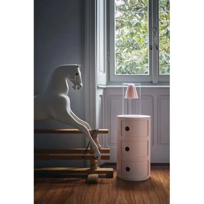 Kartell - Portaoggetti Componibili - Gelb - Biokunststoff - Designer Anna Castelli Ferrieri Kartell - Portaoggetti Componibili - Gelb - Biokunststoff - Designer Anna Castelli Ferrieri