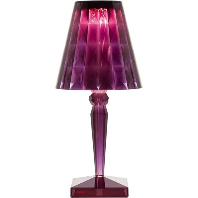 Kartell Big Battery Fioletowa - Ładowana LED-lampa stołowa - Projektant Ferruccio Laviani Kartell Big Battery Fioletowa - Ładowana LED-lampa stołowa - Projektant Ferruccio Laviani