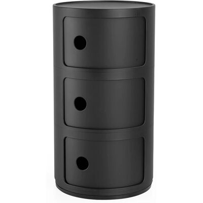 Kartell Modułowy System Przechowywania - 3 Poziomy - Ekologiczny Kartell Modułowy System Przechowywania - 3 Poziomy - Ekologiczny