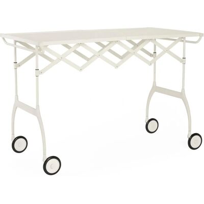 Kartell Battista Multifunktionaler Klapp- und Ausziehtisch - Weiß Kartell Battista Multifunktionaler Klapp- und Ausziehtisch - Weiß