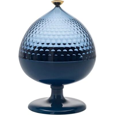 Kartell Pumo - Blue - Designer Fabio Novembre - Decorative Bowl & Storage Kartell Pumo - Blue - Designer Fabio Novembre - Decorative Bowl & Storage