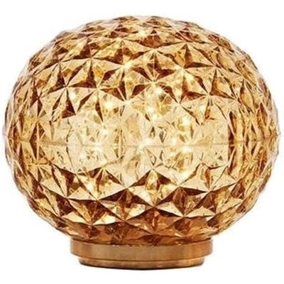Kartell Mini Planet - Przenośna lampka stołowa LED - Żółta Kartell Mini Planet - Przenośna lampka stołowa LED - Żółta