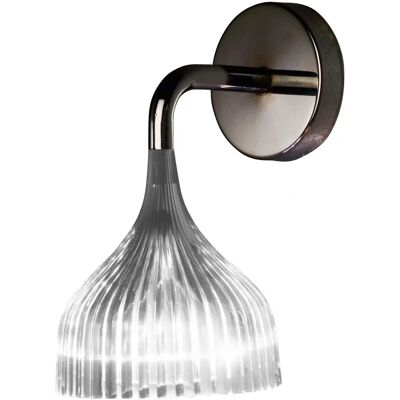 Kartell E Wall Light - Clear - Designer Ferruccio Laviani Kartell E Wall Light - Clear - Designer Ferruccio Laviani