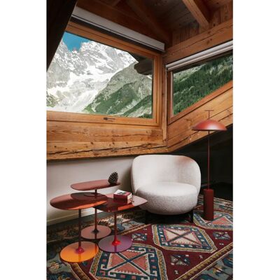 Kartell Thierry Grauer Beistelltisch - Nachttisch Kartell Thierry Grauer Beistelltisch - Nachttisch
