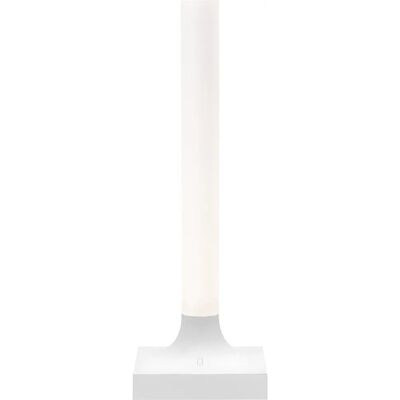 Kartell 09560BI Bezprzewodowa, ładowana lampa stołowa biała - Lampa stołowa Kartell 09560BI Bezprzewodowa, ładowana lampa stołowa biała - Lampa stołowa