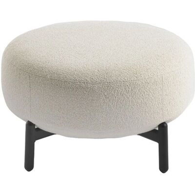 Kartell 06249N1 Pouf - Designer Patricia Urquiola - Blanc - Tissu bouclé - Pouf/Ottoman - Publicité Kartell 06249N1 Pouf - Designer Patricia Urquiola - Blanc - Tissu bouclé - Pouf/Ottoman - Publicité