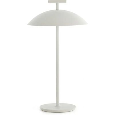 Przenośna biała lampa stołowa Kartell 971003 z ściemniaczem Przenośna biała lampa stołowa Kartell 971003 z ściemniaczem