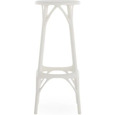 Kartell 05903BI Umweltfreundlicher Recyclinghocker - Hocker Kartell 05903BI Umweltfreundlicher Recyclinghocker - Hocker