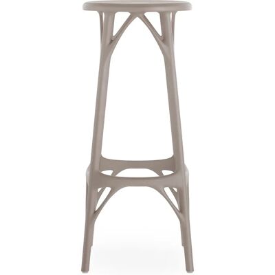 Kartell 05903GR Grauer Umweltfreundlicher Recycling-Hocker - Esszimmerhocker Kartell 05903GR Grauer Umweltfreundlicher Recycling-Hocker - Esszimmerhocker