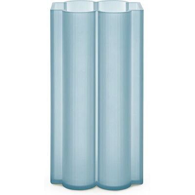 Kartell Okra Blaue Vase - Skulpturales, umweltfreundliches Design Kartell Okra Blaue Vase - Skulpturales, umweltfreundliches Design