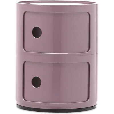 Kartell Violett Componibili Aufbewahrungsbehälter - Ikonisches Design Kartell Violett Componibili Aufbewahrungsbehälter - Ikonisches Design