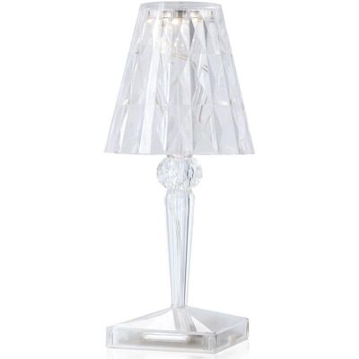 Utomhus Battery trådlös laddbar lampa - Transparent - Designer Ferruccio Laviani Utomhus Battery trådlös laddbar lampa - Transparent - Designer Ferruccio Laviani