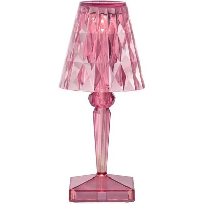 Lampa zewnętrzna bezprzewodowa różowa Kartell - Projektant Ferruccio Laviani Lampa zewnętrzna bezprzewodowa różowa Kartell - Projektant Ferruccio Laviani