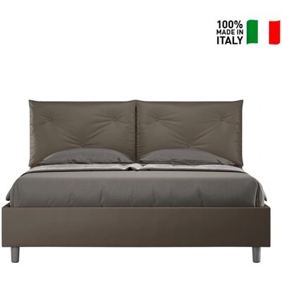 Lit double avec rangement 160x200 - Made in Italy - Publicité Lit double avec rangement 160x200 - Made in Italy - Publicité