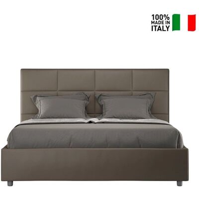 Cama acolchada 160x200 Cappuccino Ityhome Cama acolchada 160x200 Cappuccino Ityhome