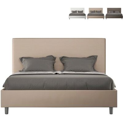 Cama ITYHOME con Almacenamiento - Beige - Modern Focus M1 Cama ITYHOME con Almacenamiento - Beige - Modern Focus M1