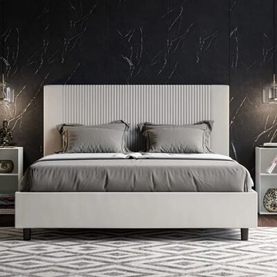 Cama Goya Blanca Moderna con Almacenamiento - Cama Cama Goya Blanca Moderna con Almacenamiento - Cama