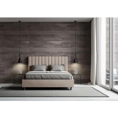Cama moderna italiana con almacenamiento - 160x200cm - Agueda Cama moderna italiana con almacenamiento - 160x200cm - Agueda
