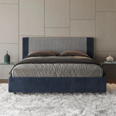 Cama Rosal 160x190 de Ityhome con cabecera - Calidad italiana Cama Rosal 160x190 de Ityhome con cabecera - Calidad italiana