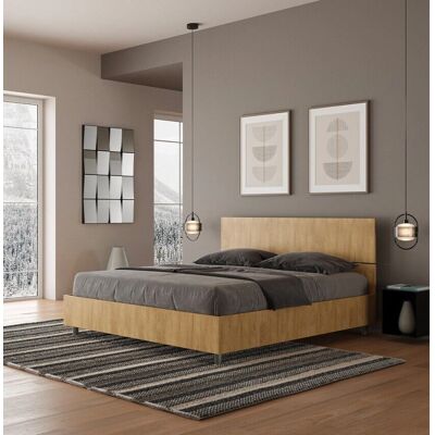 ITAMOBY Doppelbett mit Stauraum 160x190cm Eiche - Modernes Design ITAMOBY Doppelbett mit Stauraum 160x190cm Eiche - Modernes Design