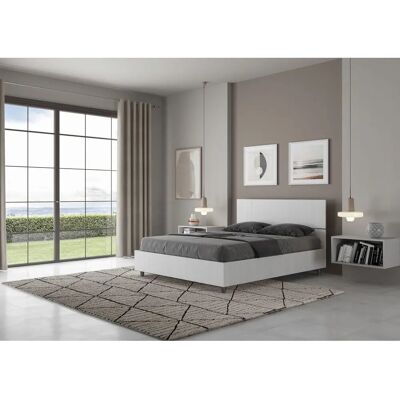 Ityhome Cama Doble 140x190 - Almacenaje, Diseño Italiano Ityhome Cama Doble 140x190 - Almacenaje, Diseño Italiano