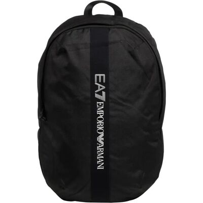 Zaino EA7 Emporio Armani Logo Series - Nero - Poliestere Casual Zaino EA7 Emporio Armani Logo Series - Nero - Poliestere Casual