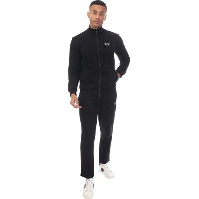 Emporio Armani EA7 Schwarzer Full-Zip-Trainingsanzug - Tracksuit Emporio Armani EA7 Schwarzer Full-Zip-Trainingsanzug - Tracksuit