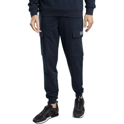 EA7 - Core Identity Cargo Joggers - Blå - Male - Joggers EA7 - Core Identity Cargo Joggers - Blå - Male - Joggers