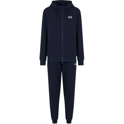 Σετ από βαμβάκι EA7 Emporio Armani - Λογότυπο μπλε/λευκό - Μέγεθος 42 Σετ από βαμβάκι EA7 Emporio Armani - Λογότυπο μπλε/λευκό - Μέγεθος 42