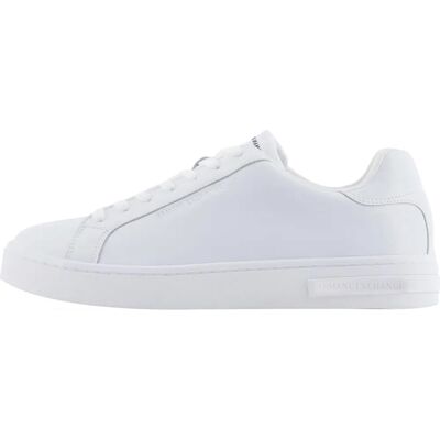 Armani Exchange XM000141AF11912U0002 White Leather Trainers - Sneakers Armani Exchange XM000141AF11912U0002 White Leather Trainers - Sneakers