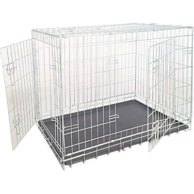 Pet Around You - Box Pieghevole Zincato per Cani - Zincato Pet Around You - Box Pieghevole Zincato per Cani - Zincato