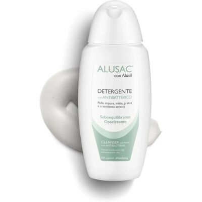 Skinius Srl Alusac 125ml Detergente viso acneico Skinius Srl Alusac 125ml Detergente viso acneico