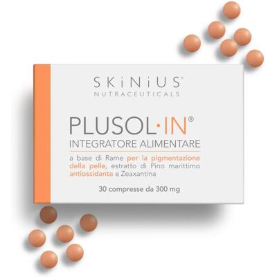 Skinius Plusol IN 30 Integratore Antiossidante - Pelle & Occhi Skinius Plusol IN 30 Integratore Antiossidante - Pelle & Occhi