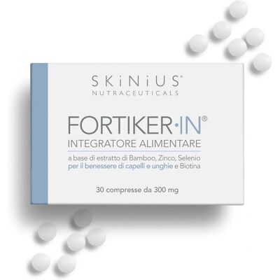 Skinius Srl Fortiker-In 30 Compresse - Integratore Capelli e Unghie Skinius Srl Fortiker-In 30 Compresse - Integratore Capelli e Unghie