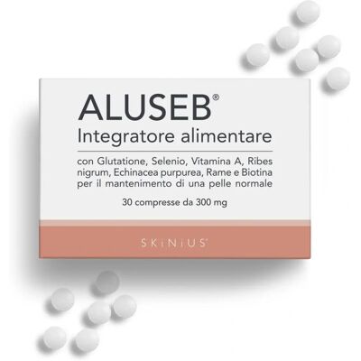 Skinius srl Aluseb 30cpr - Integratore Skinius srl Aluseb 30cpr - Integratore