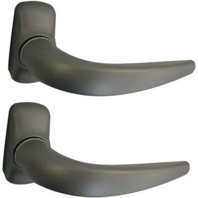 Maniglia Doppia Leva FAPIM - Horus Midi - Quadrato 8mm - Nero - Maniglia Porta Maniglia Doppia Leva FAPIM - Horus Midi - Quadrato 8mm - Nero - Maniglia Porta