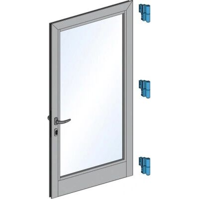Hinge lourd FAPIM - Velox Top - Gris - 5506I - Publicité Hinge lourd FAPIM - Velox Top - Gris - 5506I - Publicité