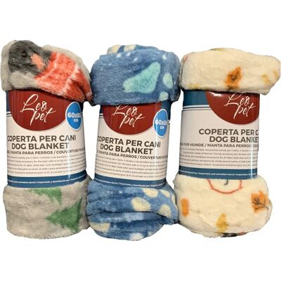 i.g.c. srl Coperta per Animali - Flanella Morbida 100x120cm i.g.c. srl Coperta per Animali - Flanella Morbida 100x120cm