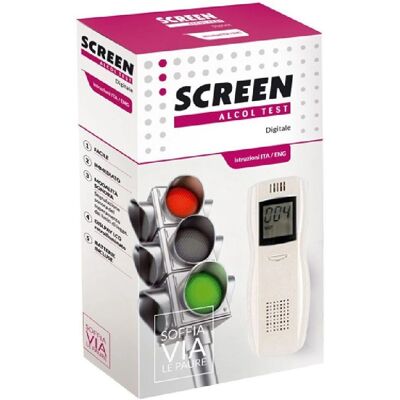 Screen Italia Bactrack Analizzatore di Alito Digitale - Analizzatore di Alito Screen Italia Bactrack Analizzatore di Alito Digitale - Analizzatore di Alito