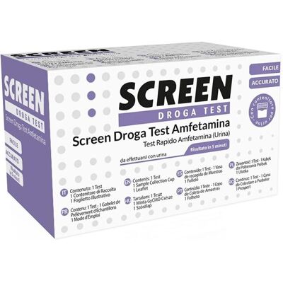 Screen Italia Test Droga Amfetamina - Tipo di droga Screen Italia Test Droga Amfetamina - Tipo di droga
