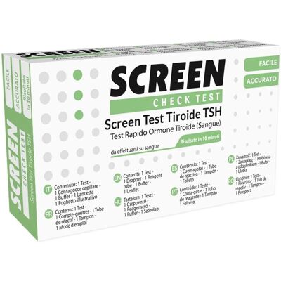 Screen Italia Srl Test Rapido TSH - Kit sangue Screen Italia Srl Test Rapido TSH - Kit sangue
