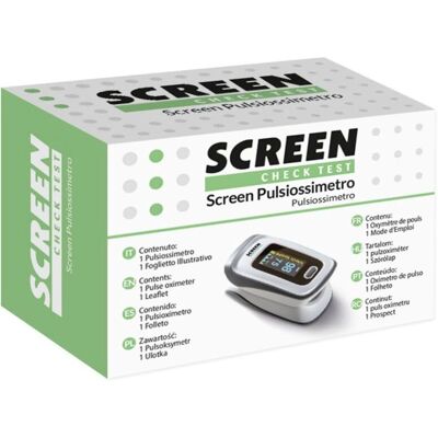 Screen Pulsiossimetro - Saturazione ossigeno e battito Screen Pulsiossimetro - Saturazione ossigeno e battito