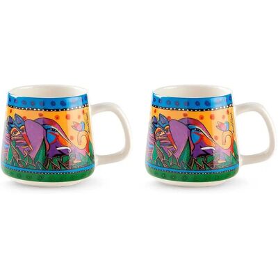 Egan Porcelanowa Filiżanka Laurel Burch Jungle Song - Coffee Cups Egan Porcelanowa Filiżanka Laurel Burch Jungle Song - Coffee Cups