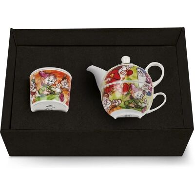 Set de thé Disney - 7 Nains en Porcelaine, Compact, Haute Qualité Set de thé Disney - 7 Nains en Porcelaine, Compact, Haute Qualité