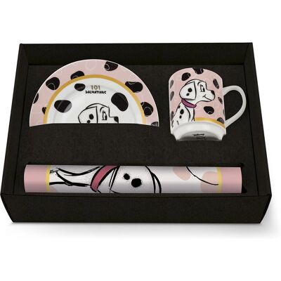 EGAN 227019 Ensemble de vaisselle en porcelaine - 101 Dalmatians EGAN 227019 Ensemble de vaisselle en porcelaine - 101 Dalmatians