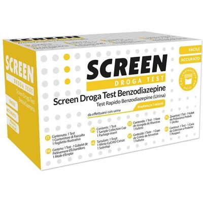 Screen Pharma Test Benzodiazepine - Urina - Screening Rapido Screen Pharma Test Benzodiazepine - Urina - Screening Rapido