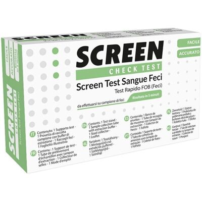 Kit di Test del Sangue Occulto nelle Feci - Screen Pharma Kit di Test del Sangue Occulto nelle Feci - Screen Pharma